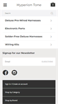 Mobile Screenshot of hyperiontone.com